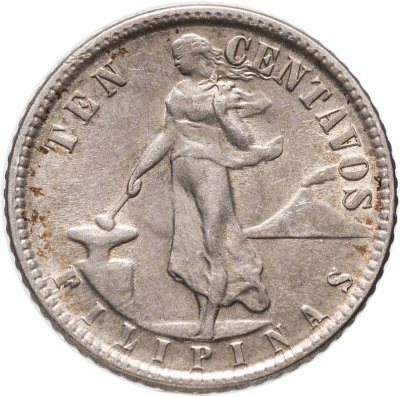 купить Филиппины 10 сентаво (centavos) 1945