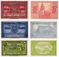 купить Германия (Ганновер: Дипхольц ) набор из 3-х нотгельдов 1920 (273.2/B1)