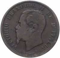 купить Италия 10 чентезимо (centesimi) 1862