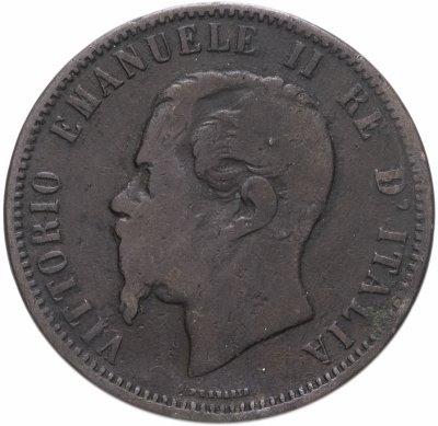 купить Италия 10 чентезимо (centesimi) 1862