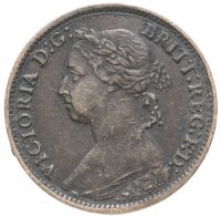 Купить Великобритания 1 фартинг (farthing) 1886