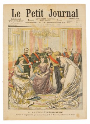 купить Газета "Le Petit Journal" выпуск № 638 от 08 февраля 1903