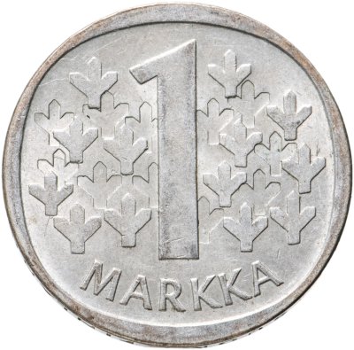 купить Финляндия 1 марка (markka) 1966 S