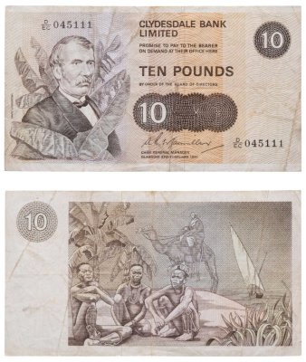 купить Шотландия 10 фунтов 1981 (Pick 207b) Clydesdale Bank PLC