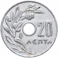 купить Греция 20 лепт 1954-1971, случайная дата
