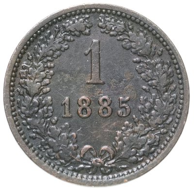 купить Австрия 1 крейцер (kreuzer) 1885