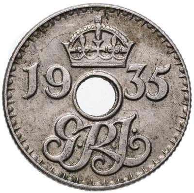 купить Новая Гвинея 6 пенсов (pence) 1935