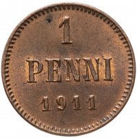 купить 1 пенни (penni) 1911