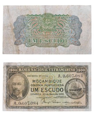 купить Мозамбик 1 эскудо 1944