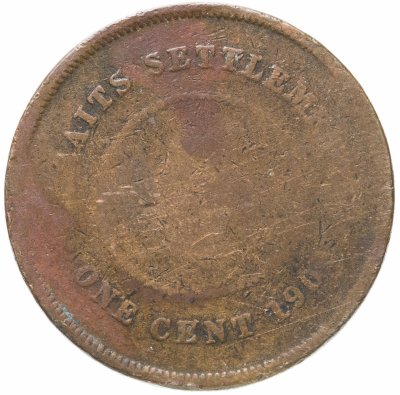 купить Стрейтс Сетлментс 1 цент (cent) 1901