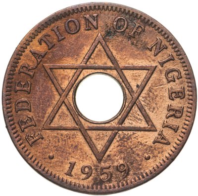 купить Нигерия 1 пенни (penny) 1959