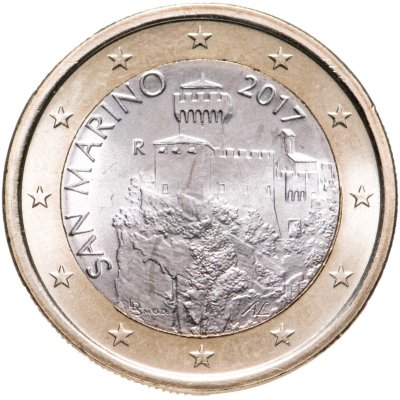 купить Сан-Марино 1 евро (euro) 2017