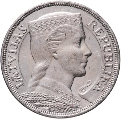 купить Латвия 5 латов (lati) 1929