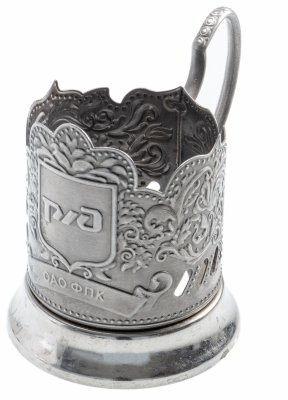 купить Подстаканник "РЖД", мельхиор, Россия, 2000-2010 гг.