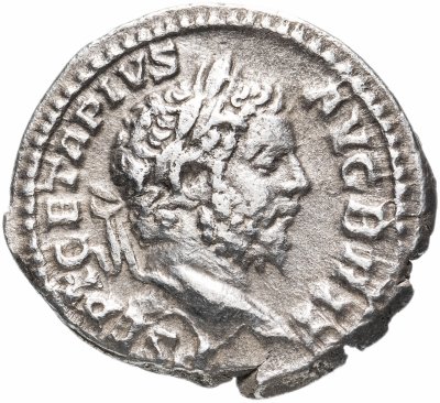 купить Римская империя, Гета, 209-211 годы, Денарий. (Либералитата)
