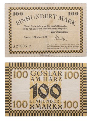 купить Германия 100 марок 1922 год