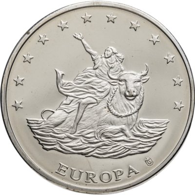 купить Германия (ФРГ), токен 10 евро 1998 "Похищение Европы Зевсом"