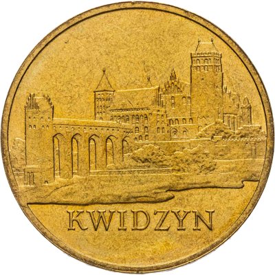 купить Польша 2 злотых 2007 "Древние города Польши: Квидзын"