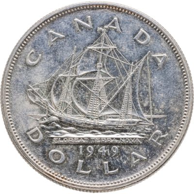 купить Канада 1 доллар (dollar) 1949 Вхождение Ньюфаундленда в состав Канады