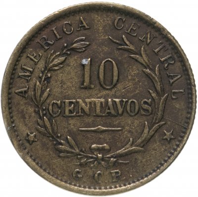 купить Коста-Рика 10 сентаво (centavos) 1919