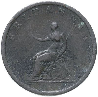 купить Великобритания 1/2 пенни (penny) 1807
