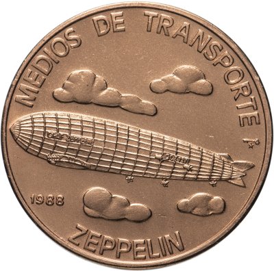 купить Куба 1 песо (peso) 1988 Транспорт Кубы - Дирижабль