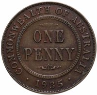Купить Австралия 1 пенни (penny) 1935