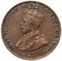 Купить Гонконг 1 цент (cent) 1931