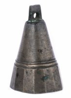 Купить Ботало для коровы (колокольчик) с мелодичным звоном, бронза, литье, Российская Империя, 1870-1910 гг.