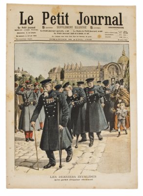 купить Газета "Le Petit Journal" выпуск № 910 от 20 апреля 1908