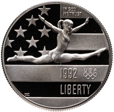 купить США 50 центов 1992 Proof "Олимпийские игры в Барселоне"