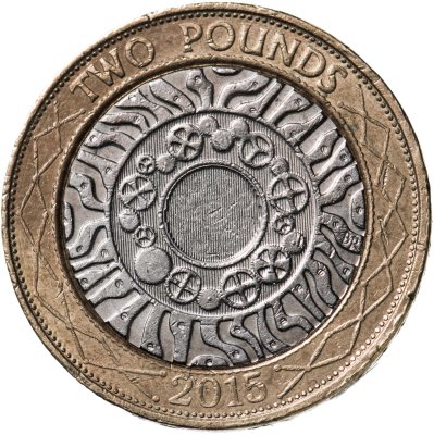 купить Великобритания 2 фунта (pounds) 1998-2015, случайный год