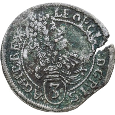 купить Австро-Венгрия 3 крейцера 1696 Леопольд I