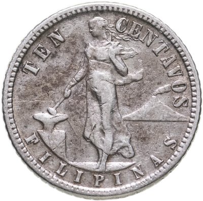 купить Филиппины 10 сентаво (centavos) 1944