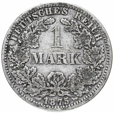 купить Германская империя, Пруссия 1 марка 1875 "А" - Берлин