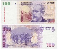 купить Аргентина 100 песо 2013 (Pick 357d)