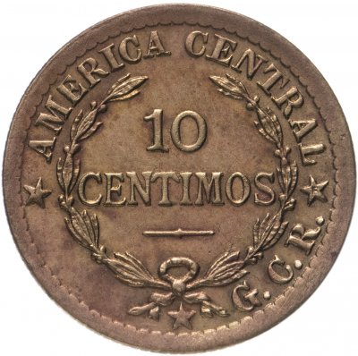 купить Коста-Рика 10 сентимо (centimos) 1920