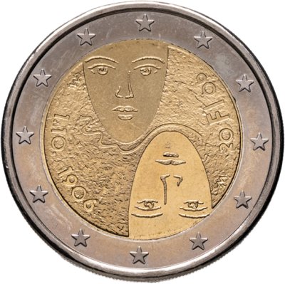 купить Финляндия 2 евро (euro) 2006 "100 лет Парламентской Реформе"