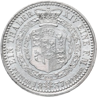 купить Германия, Ганновер 1 талер 1837