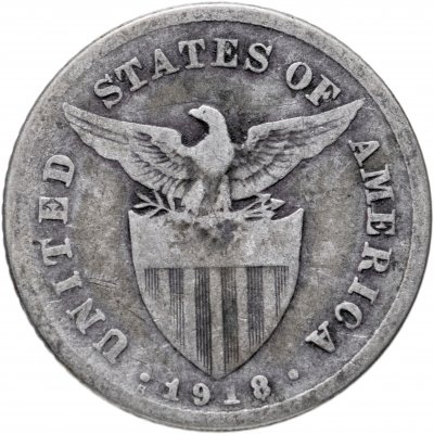 купить Филиппины 20 сентаво (centavos) 1918