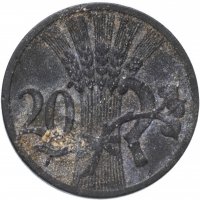 купить Богемия и Моравия 20 геллеров 1941