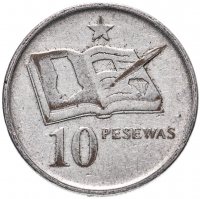 купить Гана 10 песев (pesewas) 2007