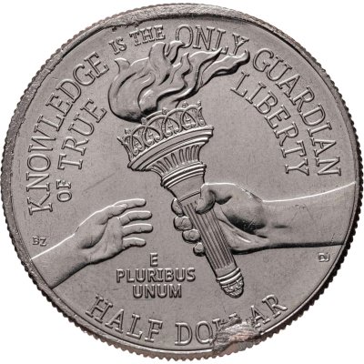 купить США 50 центов (1/2 доллара, half dollar) 2026 D "250 лет независимости США", БРАК из банковского мешка