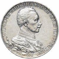 купить Германия (Империя, Пруссия) 3 марки (mark) 1913 "25 лет правления Вильгельма II"