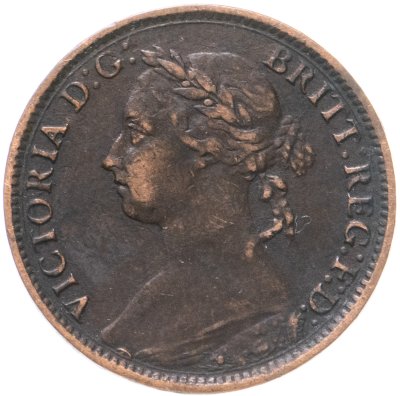 купить Великобритания 1 фартинг (farthing) 1886