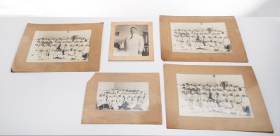 купить Набор из пяти фотографий с изображением учеников и преподавателей Военно-медицинской академии РККА и флота, бумага, печать, картон, СССР, 1920-1930 гг.