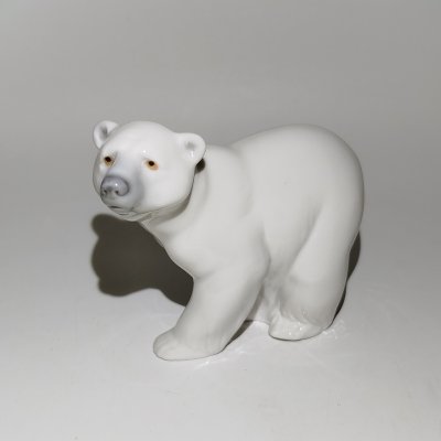 купить Статуэтка "Белый медведь", фарфор, роспись, Lladro, Испания, 1977-1984 гг.