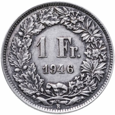 купить Швейцария 1 франк 1946