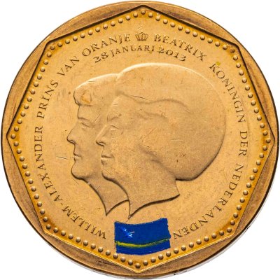купить Нидерландские Антильские острова 5 гульденов 2013