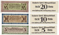 купить Германия (разные земли) набор из 3-х нотгельдов 1918-1922